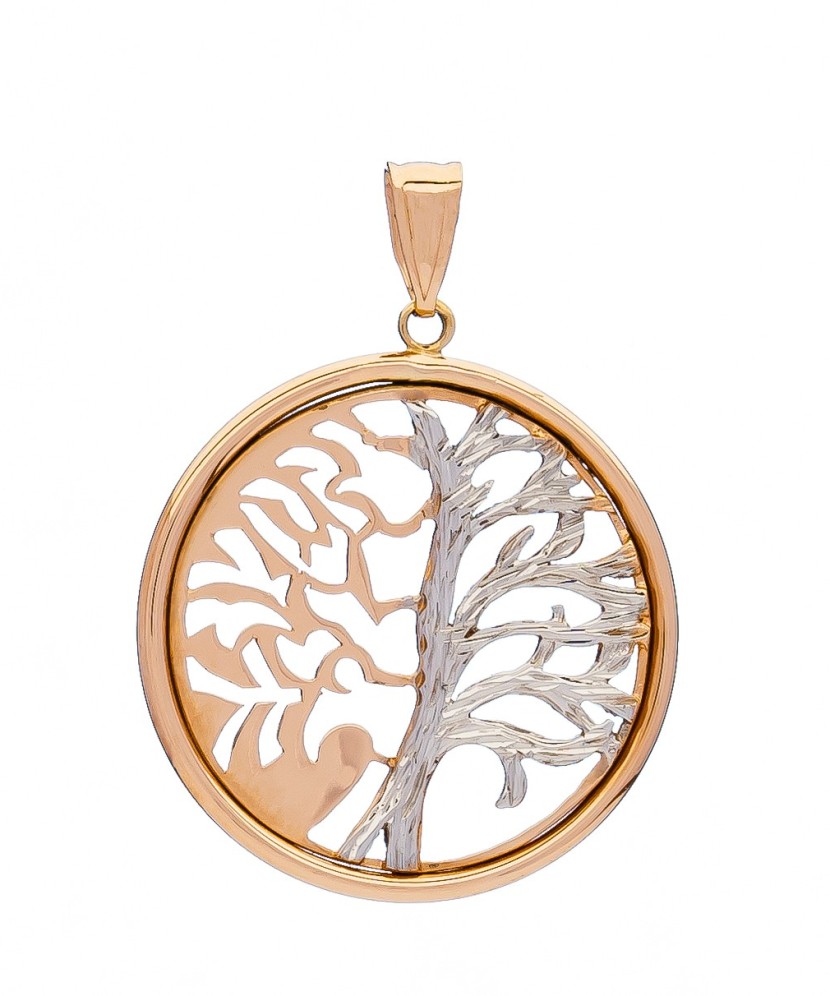 Auksinis pakabukas "Gyvybės medis" - Auksiniai pakabukai - Goldinga