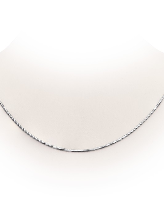 Sidabrinė grandinėlė "Snake" 1.5mm - Sidabrinės grandinėlės - Goldinga