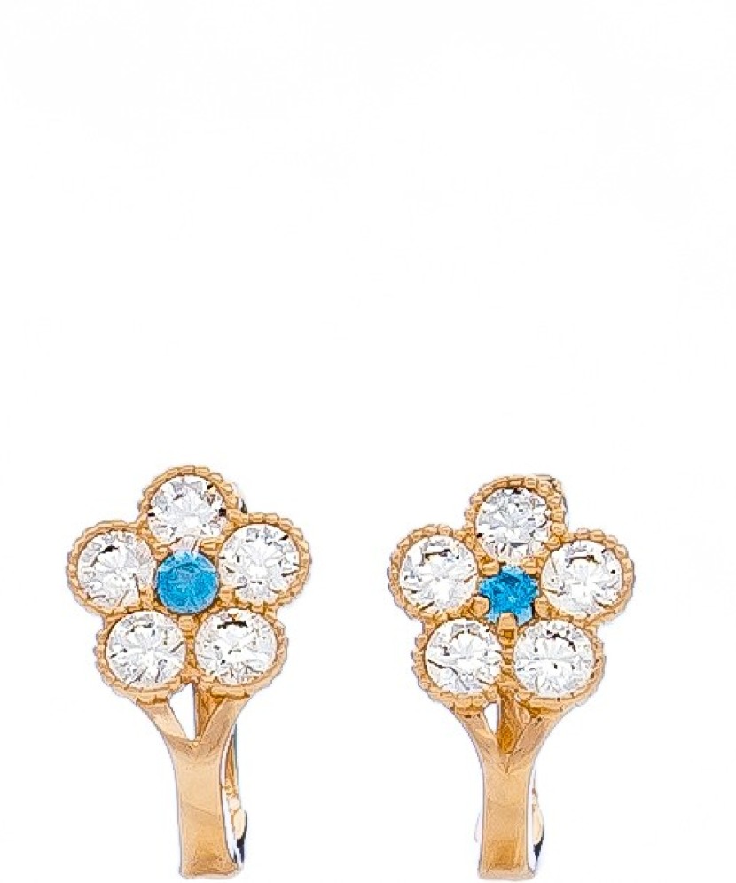 Auksiniai auskarai su cirkoniais - Auksiniai auskarai - Goldinga