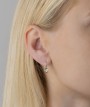 Auksiniai Auskarai Su Cirkoniais - Auksiniai auskarai - Goldinga