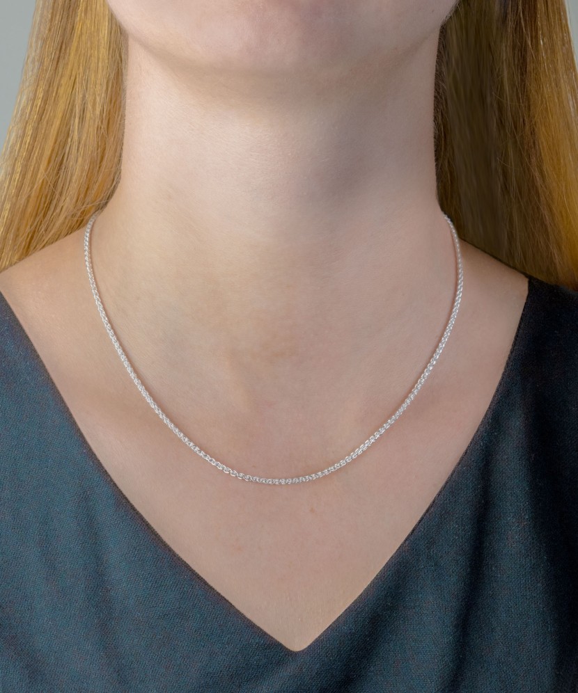 Sidabrinė Grandinėlė "Spiker" - Sidabrinės grandinėlės - Goldinga