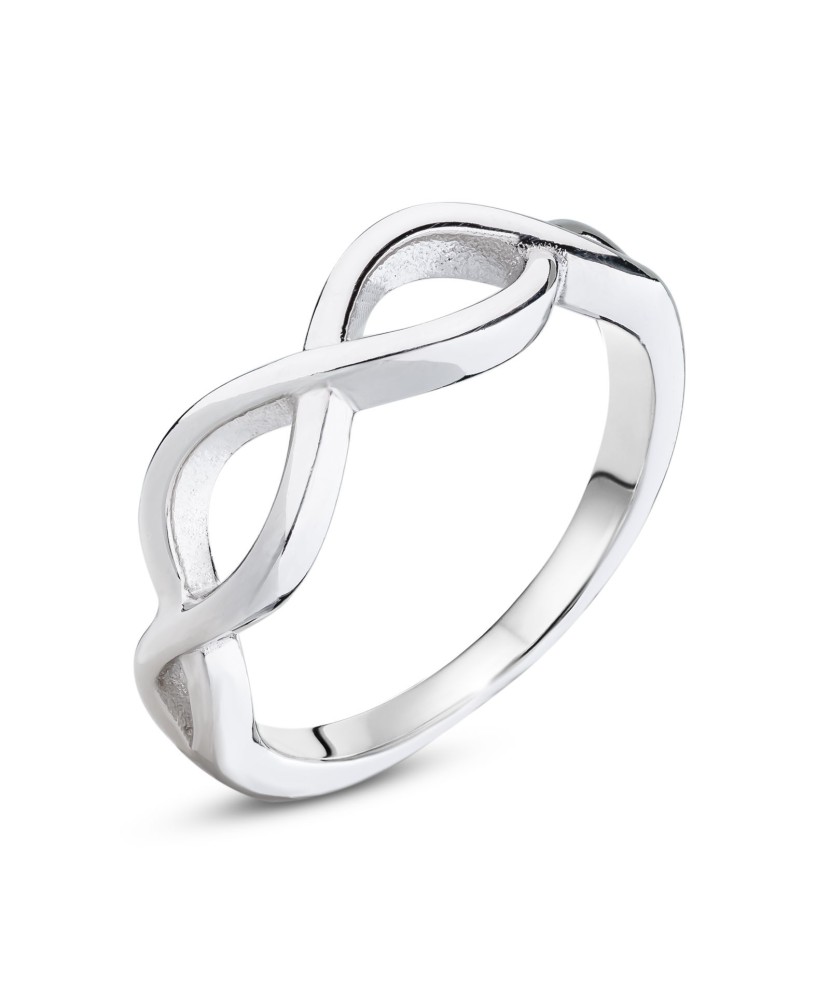 Sidabrinis žiedas "Begalybė" - Sidabriniai žiedai - Goldinga