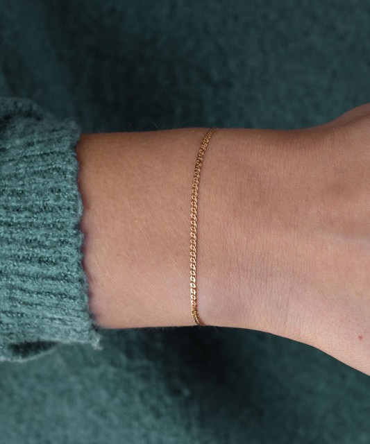 Auksinė apyrankė "Mona Liza" 2.8mm - Auksinės apyrankės - Goldinga