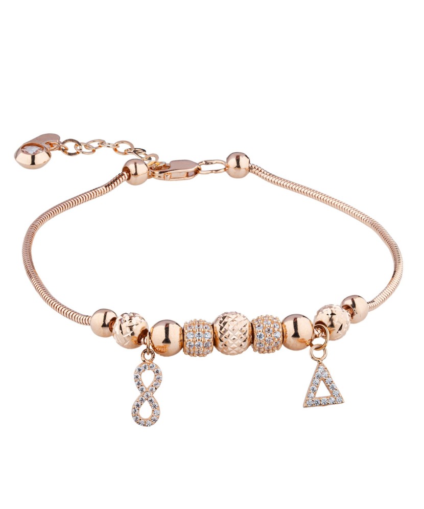 Auksinė apyrankė su cirkoniais - Auksinės apyrankės - Goldinga