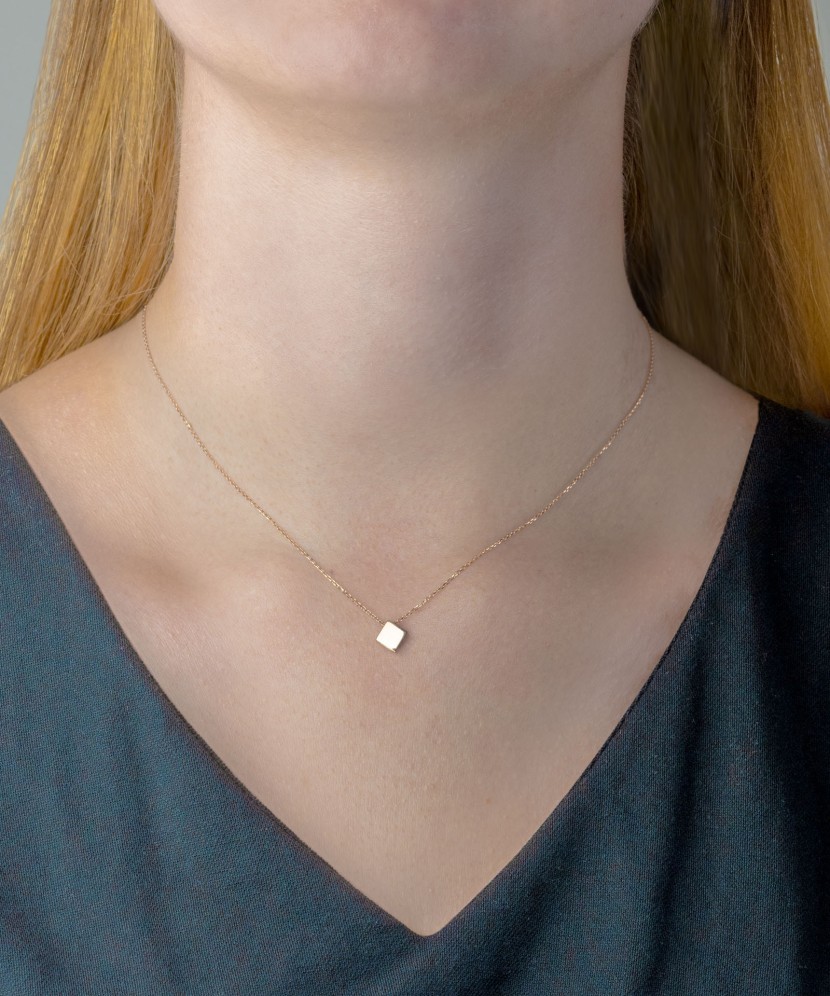 Auksinė grandinėlė su pakabuku - Auksinės grandinėlės su pakabukais - Goldinga