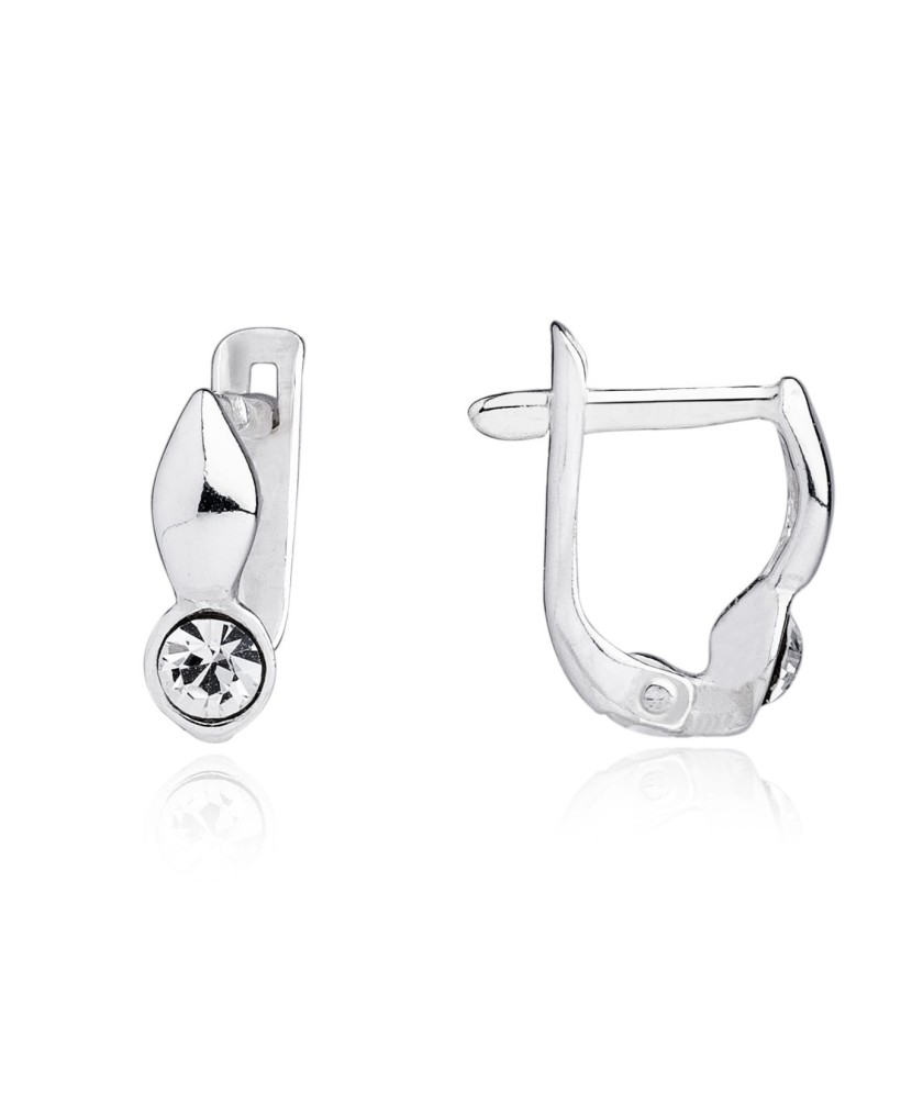 Sidabriniai vaikiški auskarai su cirkoniais - Sidabriniai auskarai - Goldinga