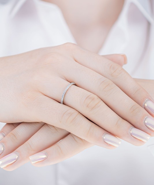 Sidabrinis žiedas su cirkoniais