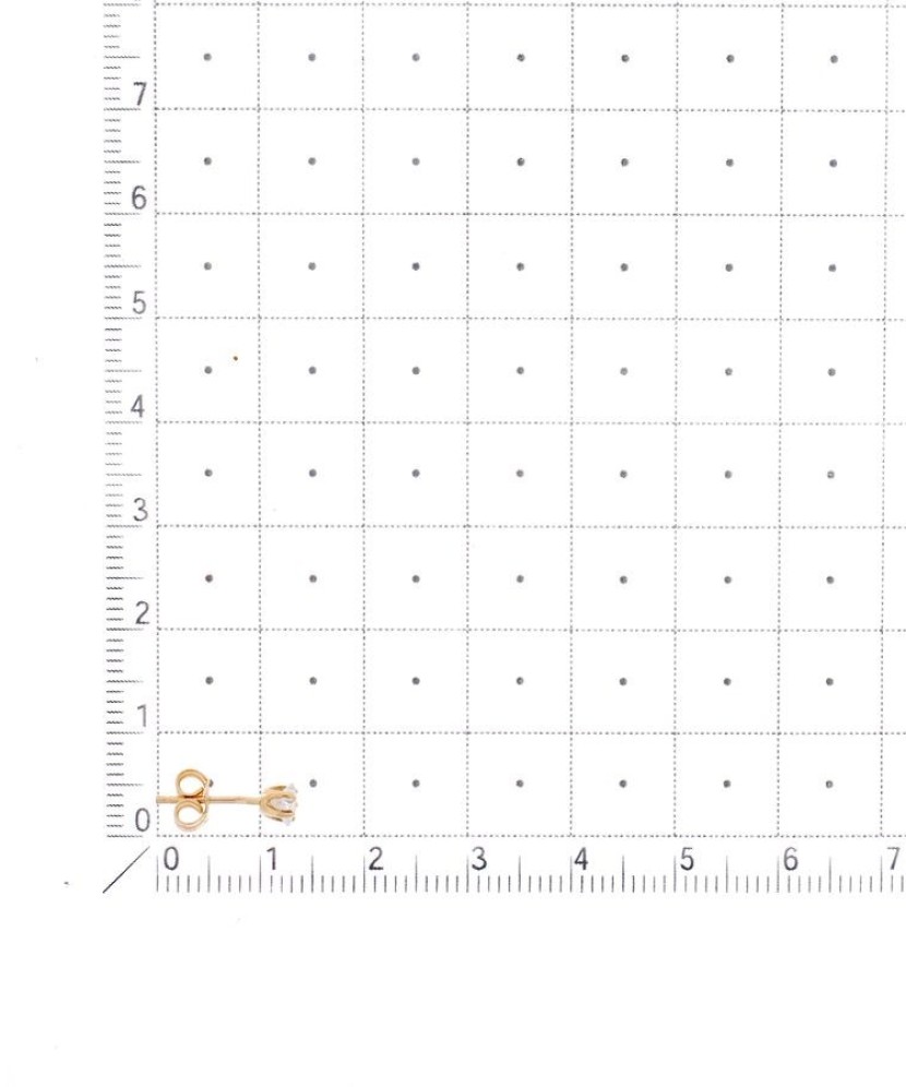 Auksiniai auskarai su cirkoniu - Auksiniai auskarai - Goldinga