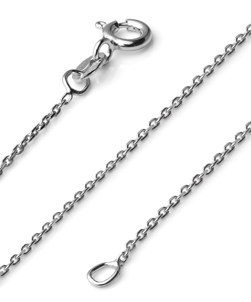 Sidabrinė grandinėlė dengta rodžiu Anchor  - Goldinga