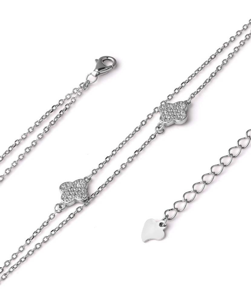 Sidabrinė Apyrankė Su Cirkoniais - Sidabrinės apyrankės - Goldinga