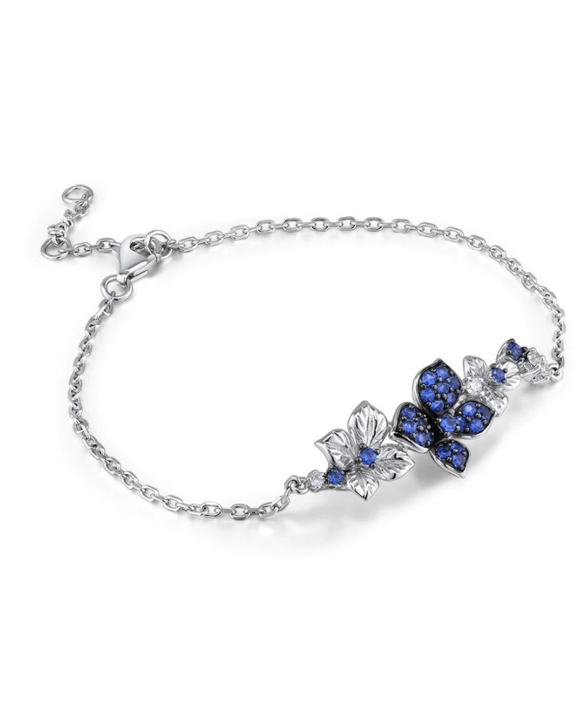 Sidabrinė apyrankė su cirkoniais - Sidabrinės apyrankės - Goldinga