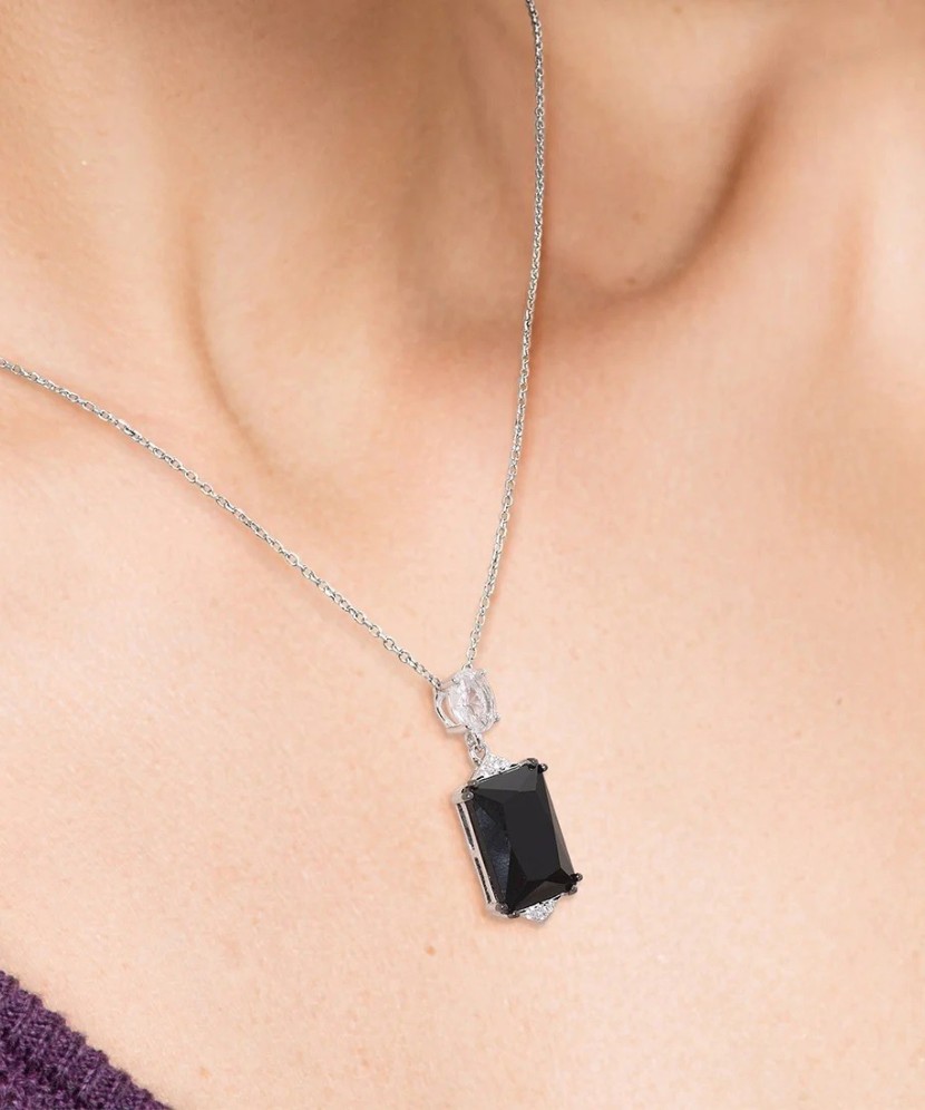 Sidabrinis pakabukas su cirkoniais - Sidabriniai pakabukai - Goldinga