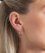 Auksiniai auskarai rinkutės 19mm - Auksiniai auskarai - Goldinga