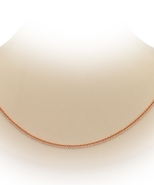 Auksinė grandinėlė "Double curb" 3mm - Auksinės grandinėlės - Goldinga