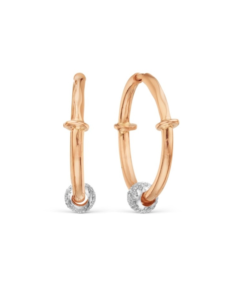 Auksiniai auskarai rinkutės 10mm - Auksiniai auskarai - Goldinga