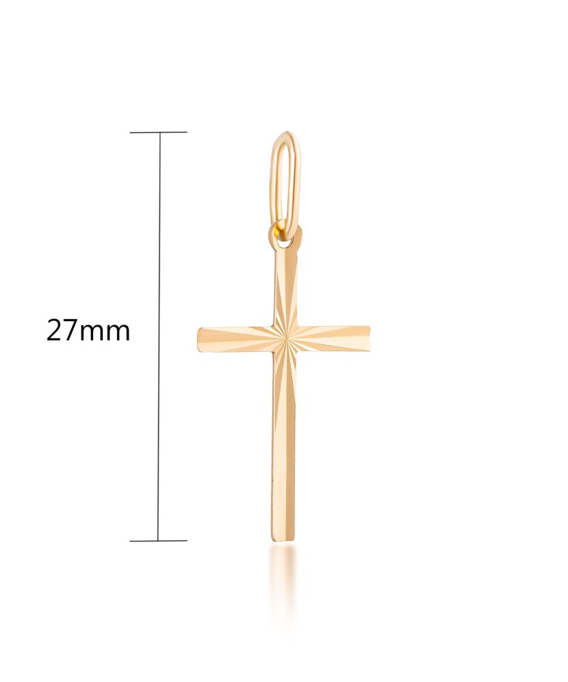 Auksinis pakabukas "Kryželis" - Auksiniai pakabukai - Goldinga