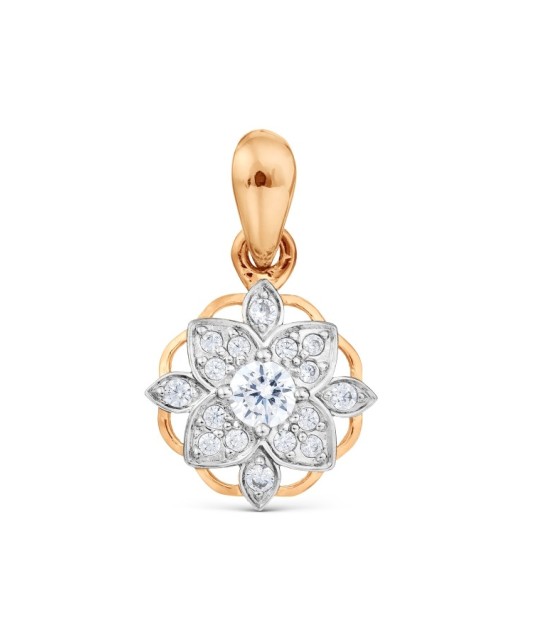 Auksinis Pakabukas Su Cirkoniais  - Goldinga