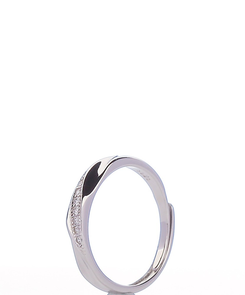 Sidabrinis žiedas su cirkoniais - Sidabriniai žiedai - Goldinga