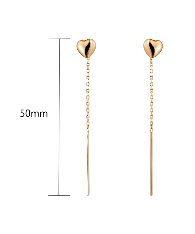 Auksiniai auskarai - Auksiniai auskarai - Goldinga