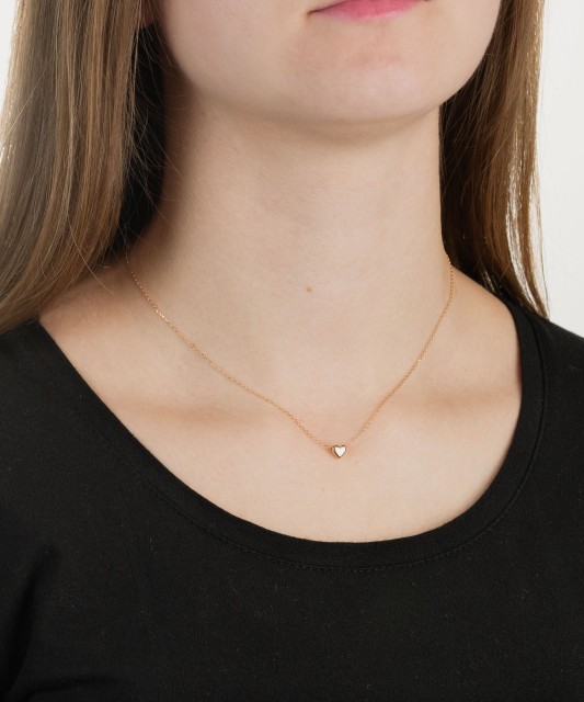 Auksinė grandinėlė su pakabuku "Širdelė" - Perkamiausi - Goldinga