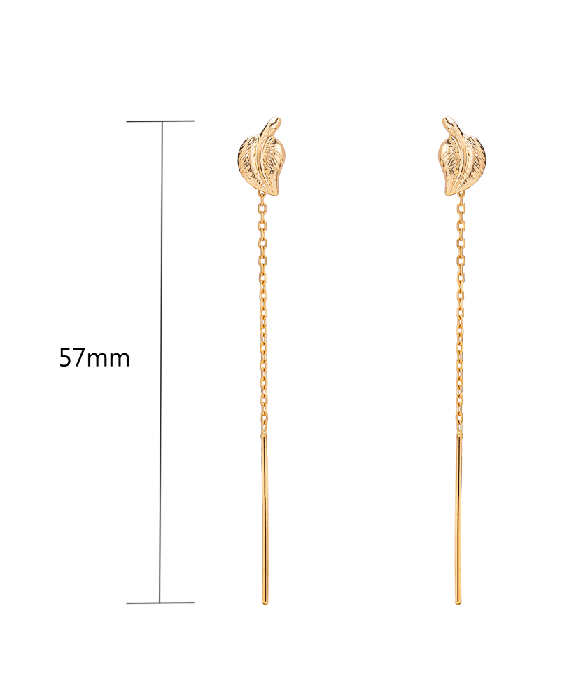 Auksiniai auskarai - Auksiniai auskarai - Goldinga