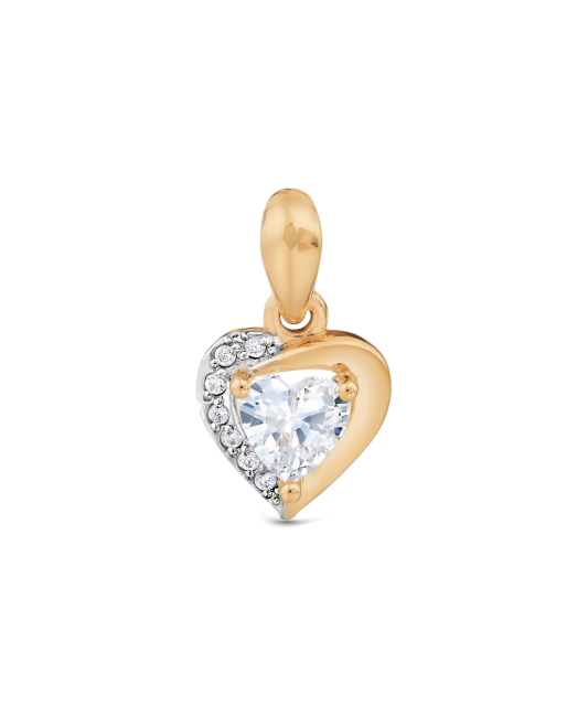 Auksinis pakabukas su cirkoniais - Auksiniai pakabukai - Goldinga