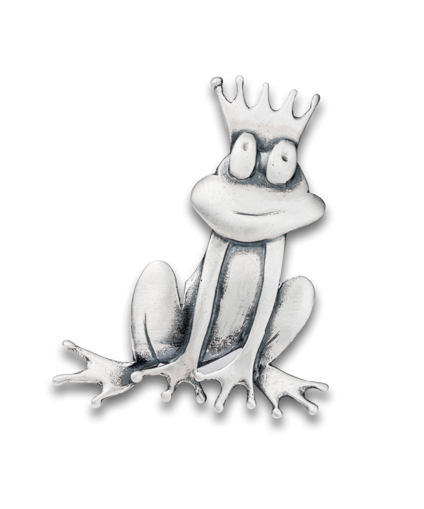 Sidabrinė sagė "Varlė" - Sagės - Goldinga