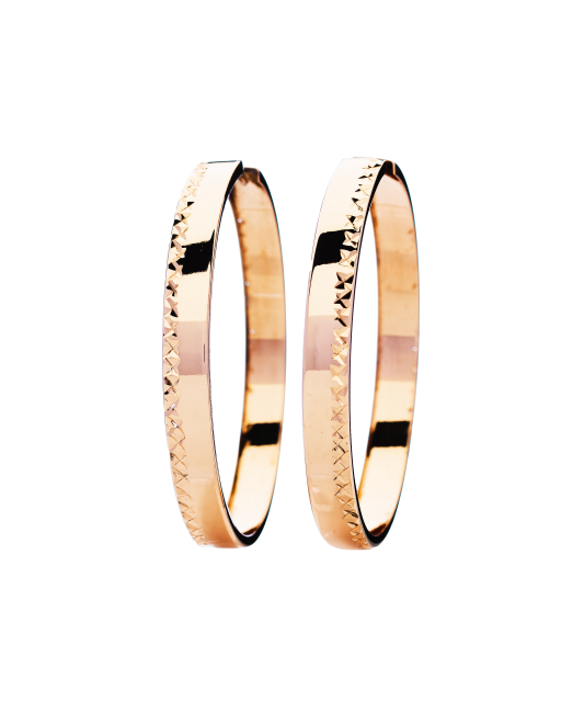 Auksiniai auskarai rinkutės 42mm  - Goldinga