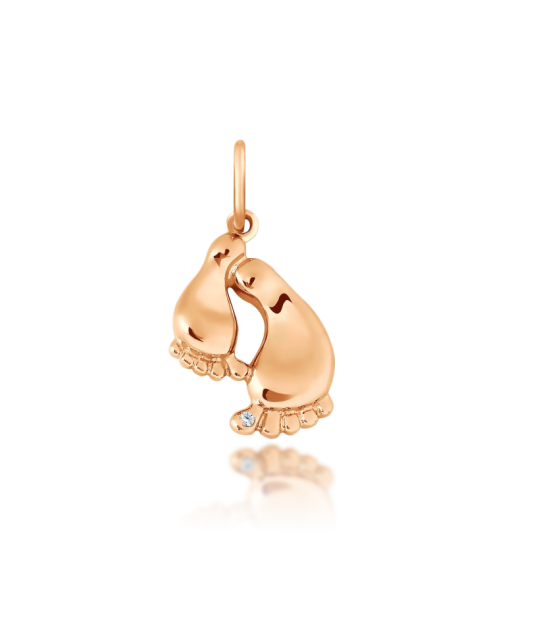 Auksinis Pakabukas Su Cirkoniu - Auksiniai pakabukai - Goldinga