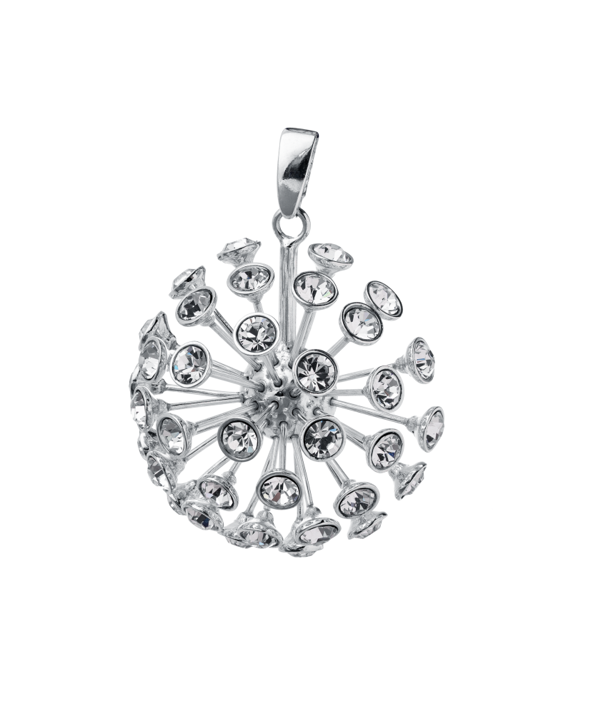 Sidabrinis pakabukas su cirkoniais - Sidabriniai pakabukai - Goldinga