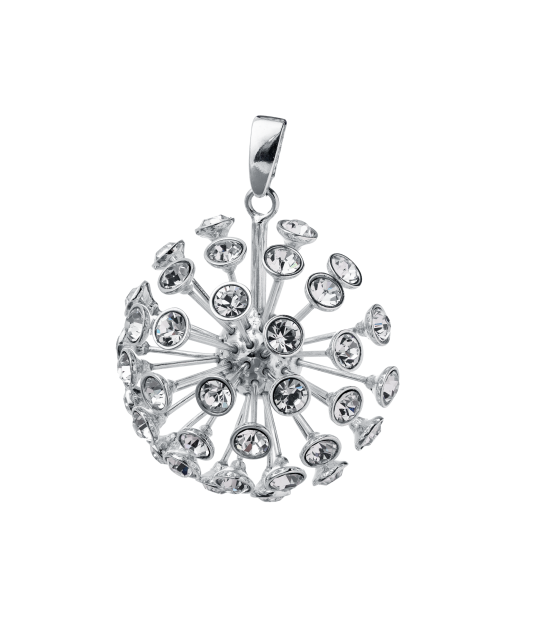 Sidabrinis pakabukas su cirkoniais - Sidabriniai pakabukai - Goldinga