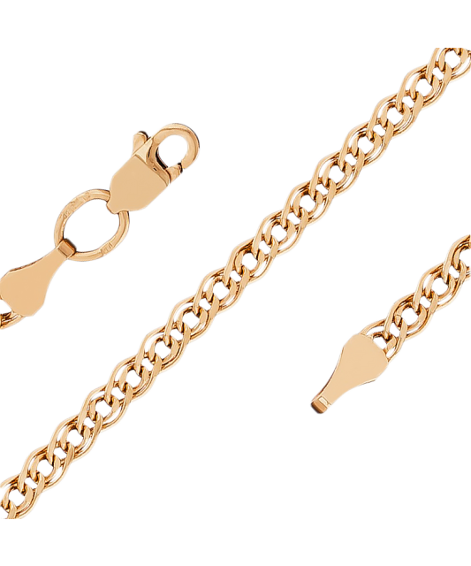 Auksinė grandinėlė "Mona Liza" 3.6mm - Auksinės grandinėlės - Goldinga