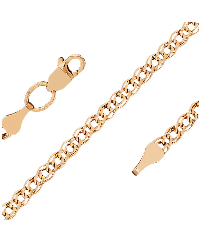 Auksinė grandinėlė "Mona Liza" 4.8mm - Auksinės grandinėlės - Goldinga