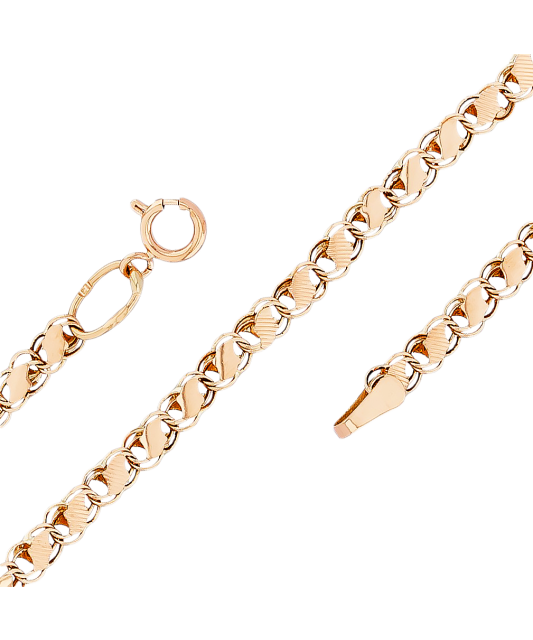 Auksinė grandinėlė 3.4mm - Auksinės grandinėlės - Goldinga