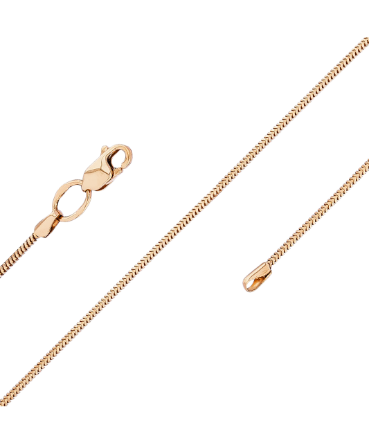 Auksinė grandinėlė "Snake" 1.2mm - Auksinės grandinėlės - Goldinga