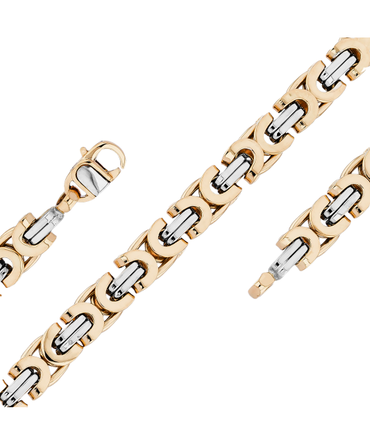 Auksinė grandinėlė 7.3mm - Auksinės grandinėlės - Goldinga