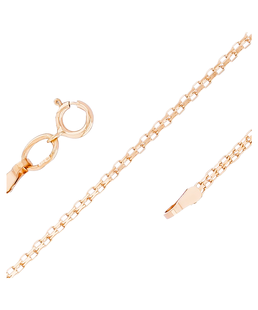 Auksinė grandinėlė "Tractor" 2.4mm - Auksinės grandinėlės - Goldinga