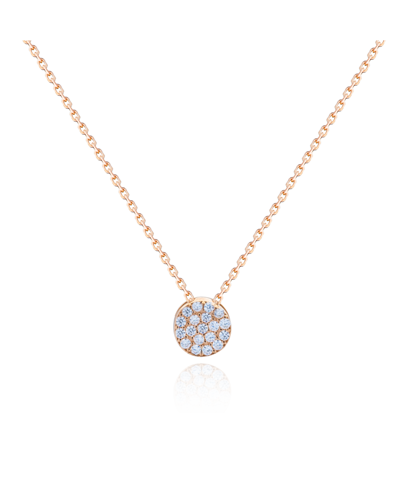 Auksinė Grandinėlė Su Cirkonio Pakabuku - Perkamiausi - Goldinga