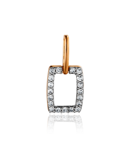 Auksinis pakabukas su briliantais - Pakabukai su brangakmeniais - Goldinga