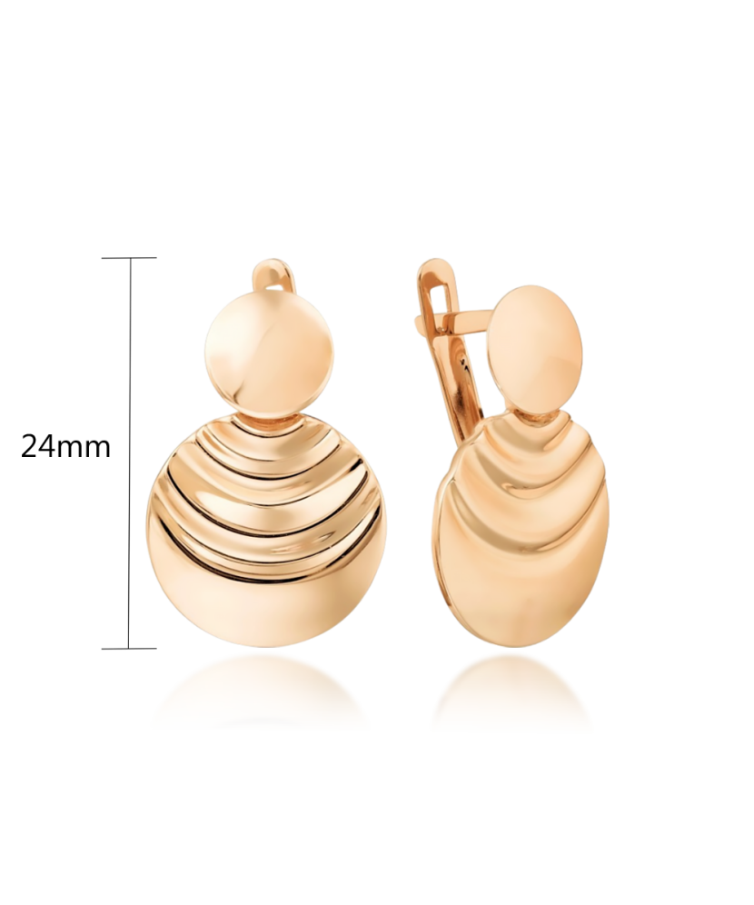 Auksiniai auskarai - Auksiniai auskarai - Goldinga