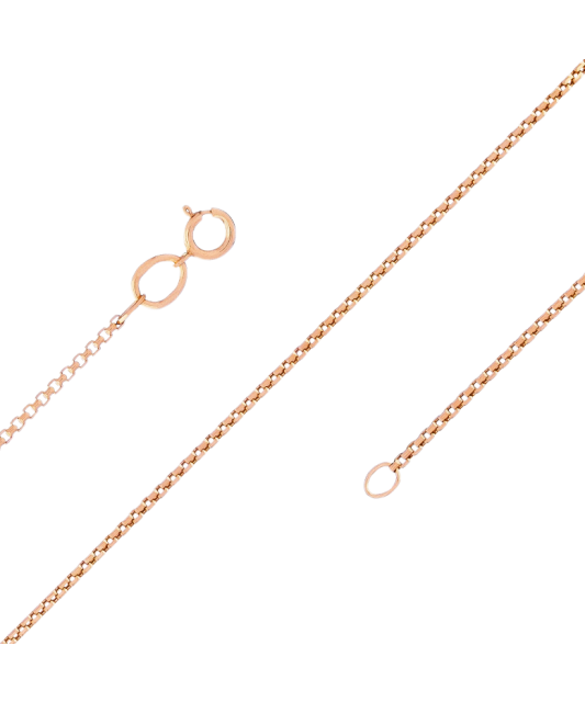 Auksinė apyrankė "Box" 1.4mm - Auksinės apyrankės - Goldinga