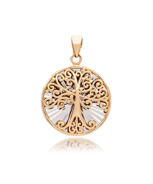 Auksinis pakabukas "Gyvybės medis" - Auksiniai pakabukai - Goldinga