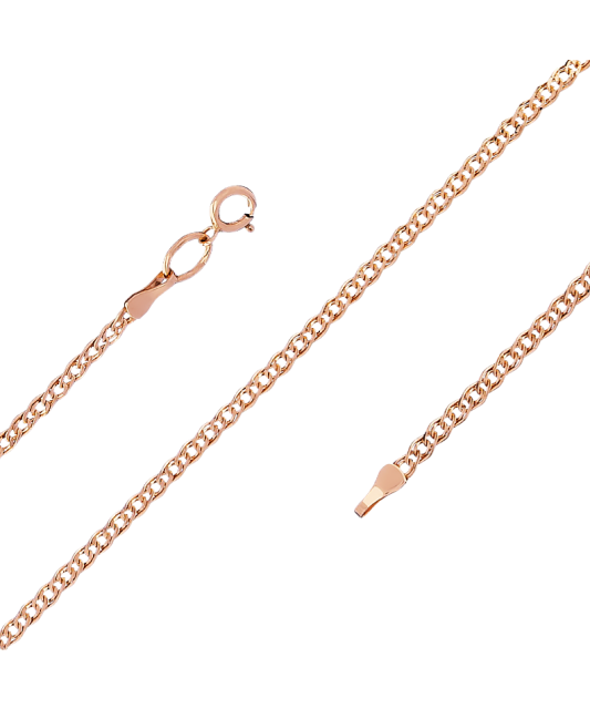 Auksinė vientisa apyrankė "Mona Liza" 2.2mm - Auksinės apyrankės - Goldinga