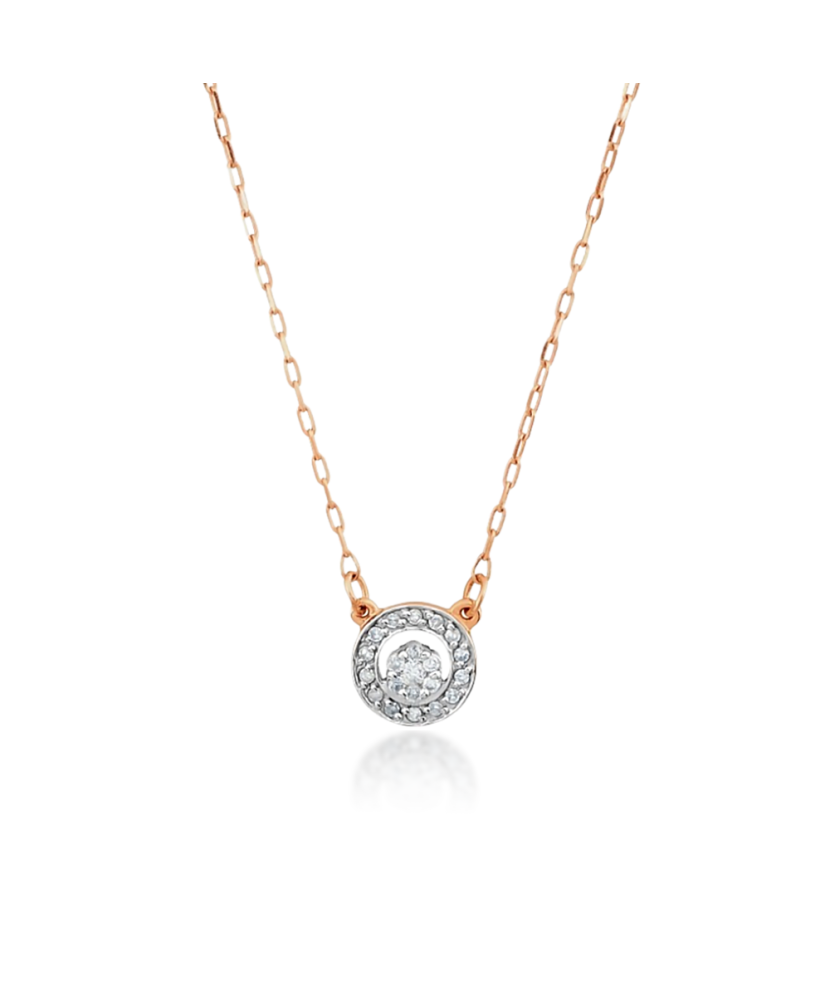 Auksinės grandinėlės su deimantų pakabuku - Auksinės grandinėlės su pakabukais - Goldinga