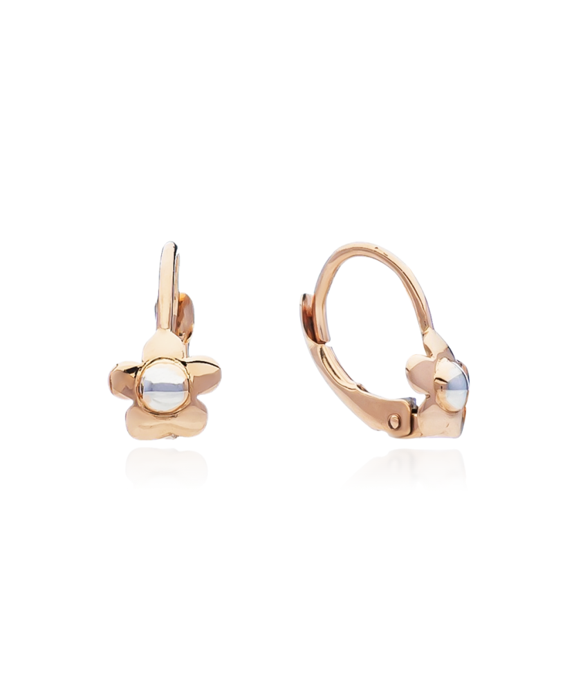 Auksiniai auskarai "Gėlytės" - Auksiniai auskarai - Goldinga