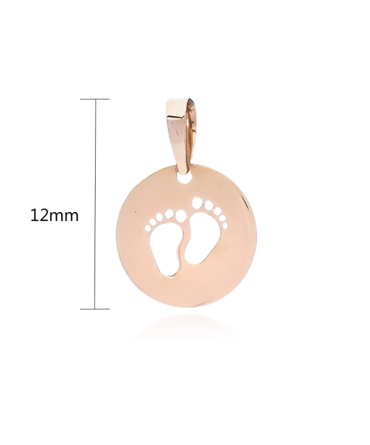 Auksinis pakabukas "Pėdutės" - Auksiniai pakabukai - Goldinga