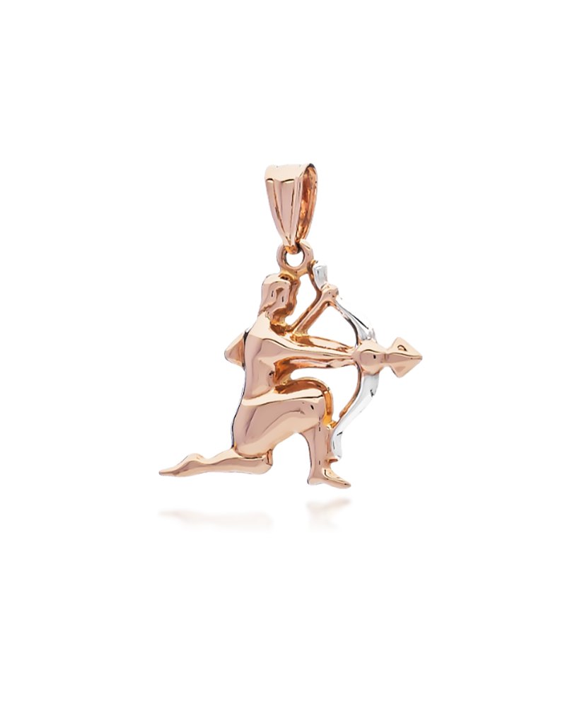 Auksinis pakabukas "Šaulys" - Zodiako ženklų pakabukai - Goldinga