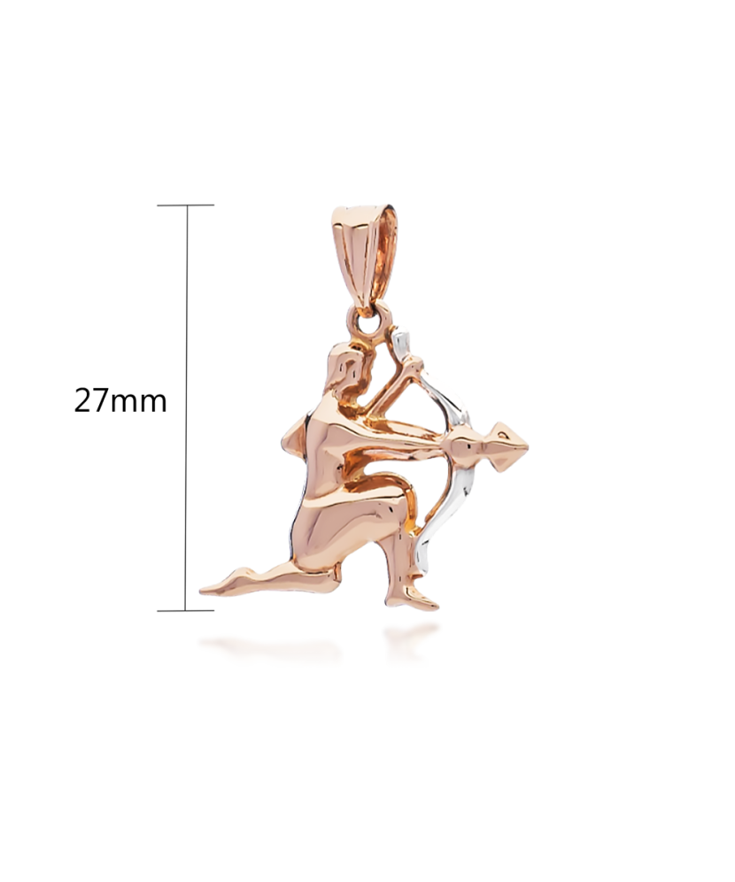 Auksinis pakabukas "Šaulys" - Zodiako ženklų pakabukai - Goldinga