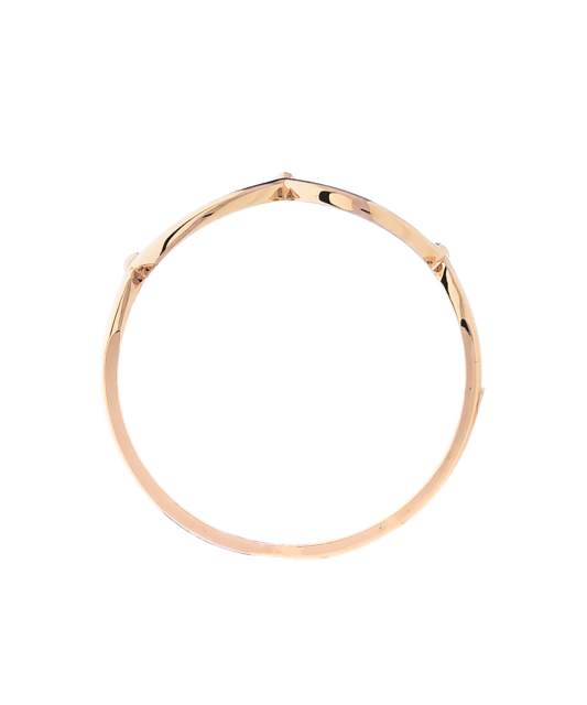 Auksinis žiedas "Karūna" - Auksiniai žiedai - Goldinga