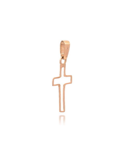 Auksinis pakabukas "Kryželis" - Kryželiai ir ikonos - Goldinga